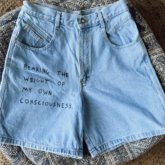 Vintage bermuda denim short - Picture 1 of 4